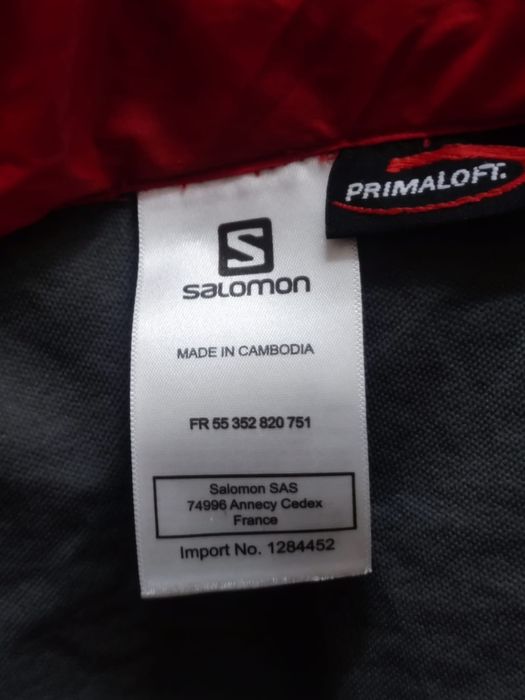 Bluza kurtka Salomon ActiLoft XL hoodie kangurka longsleeve crewneck r