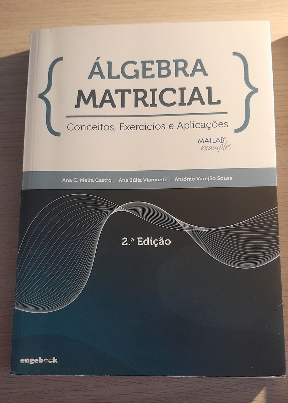 ALGEBRA MATRICIAL - livro universitário