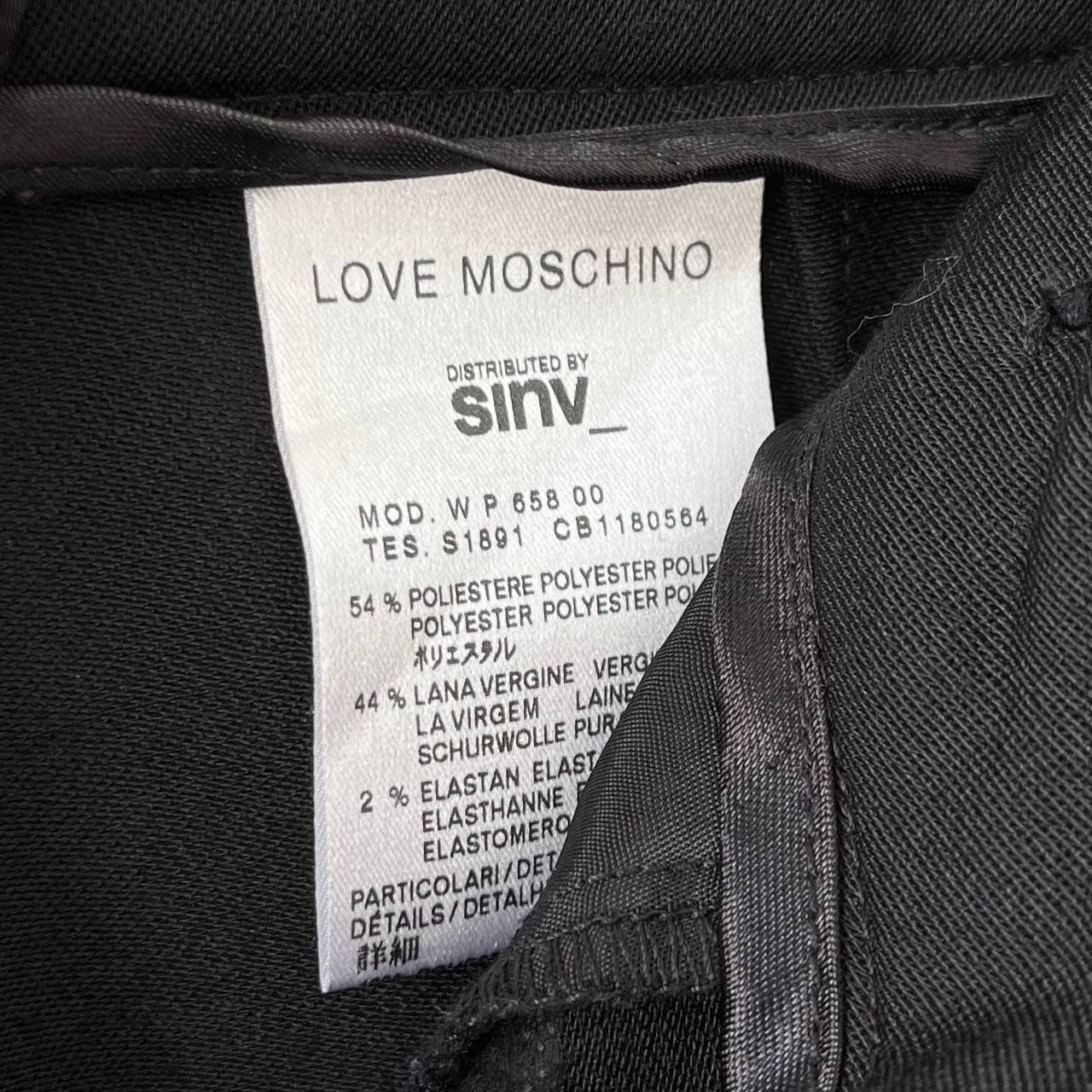 Love moschino брюки вовна шерсть оригінал