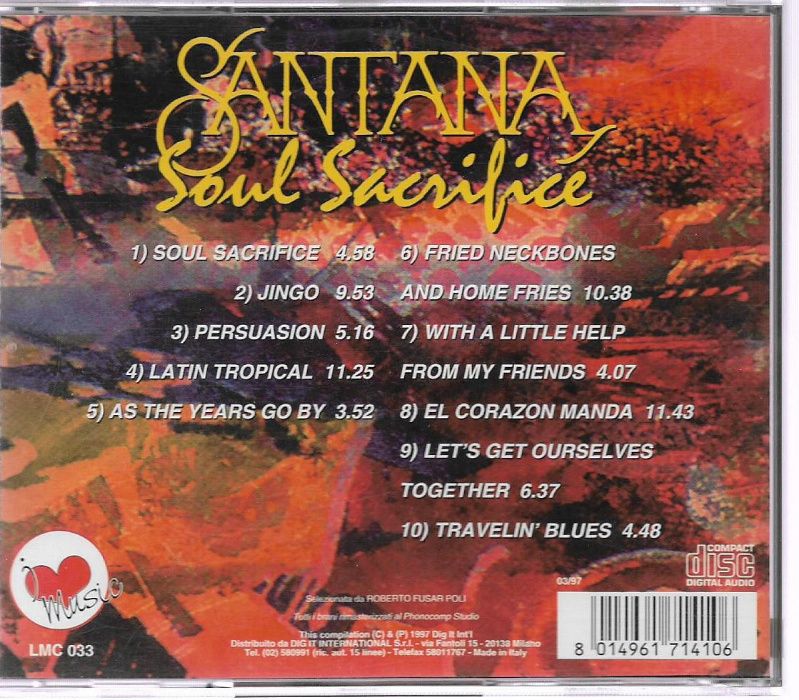 Carlos SANTANA - - - - CD's