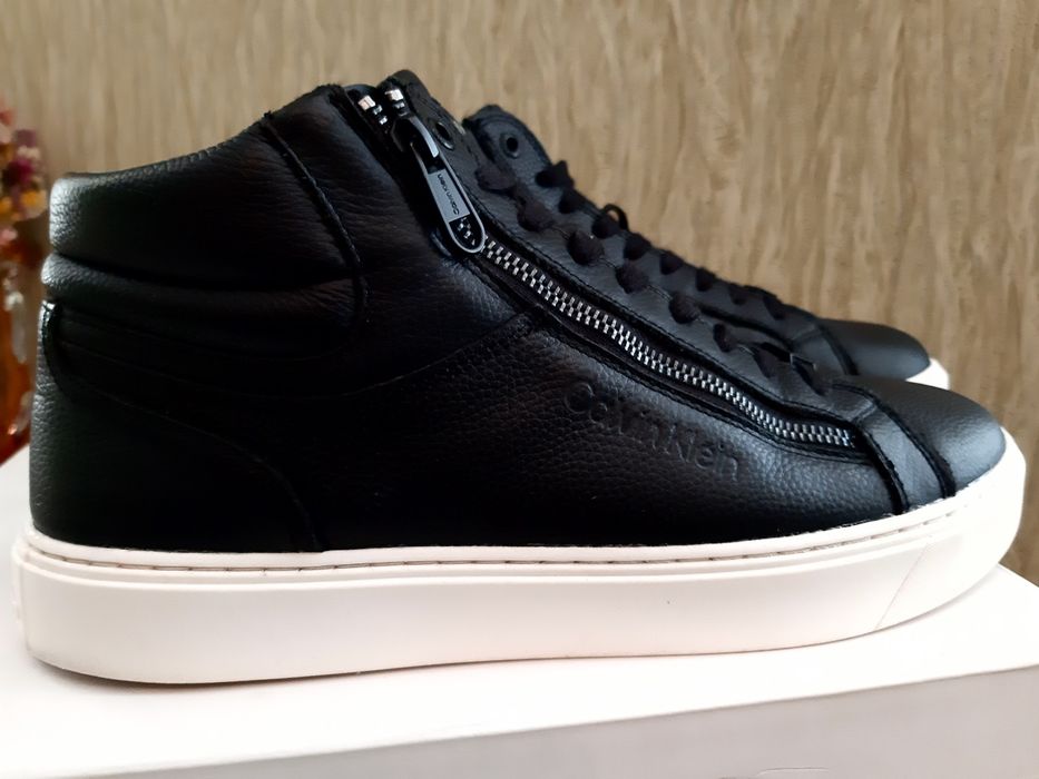 Чоловічі Calvin Klein HIGH TOP LACE UP W/ZIP р.44(28см)