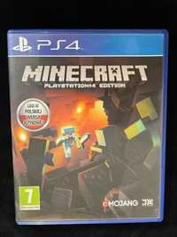 Minecraft PL Bedrock Edition + VR na PS4 PS5 po polsku w BDB stanie