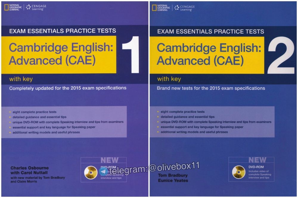 Exam Essentials Cambridge Advanced Practice Tests 1,2