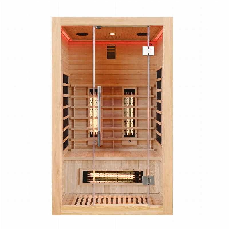 Sauna domowa sucha Infrared + panele solne GN-EA2R 120x105x200cm