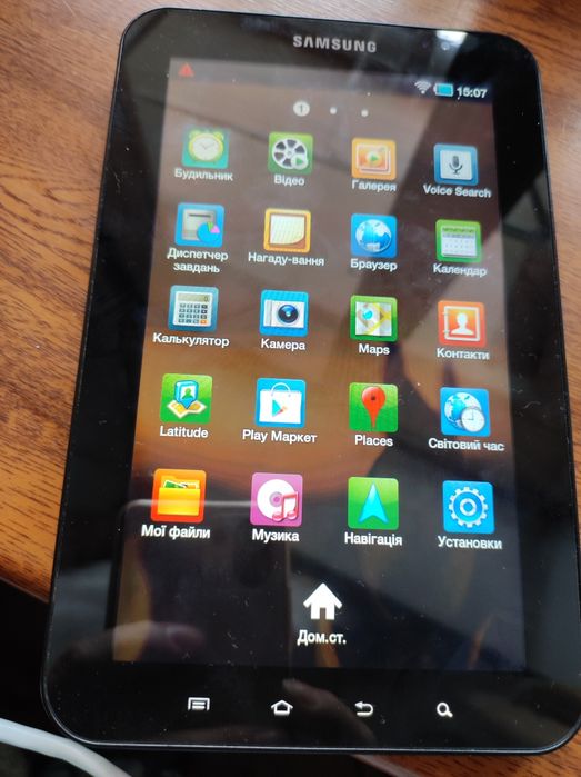 Планшет ,samsung Galaxy Tab wi fi модель GT-P1010.