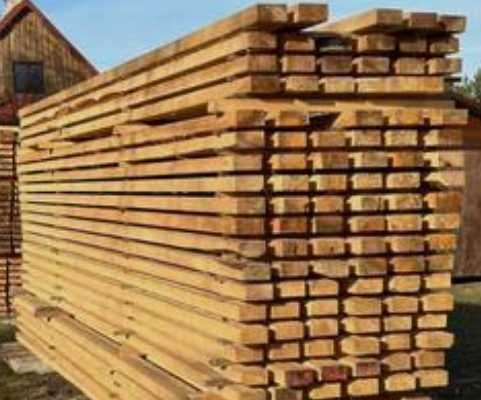 Deski i kantówki suche