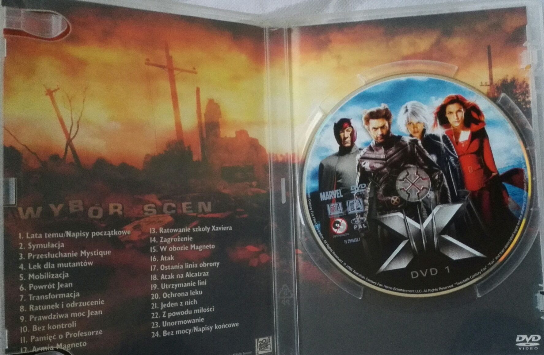"X-MEN Ostatni bastion" / "Last Stand" DVD lektor i napisy PL