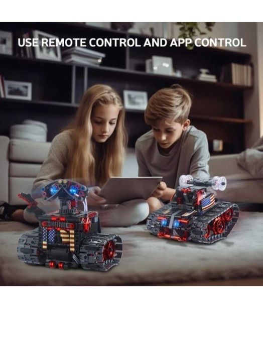 Sillbird Technic Robot 4w1 Zdalnie Sterowany, Programowalny, 631 el