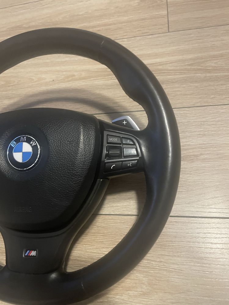 Kierownica M pakiet łopatki Airbag Bmw f10 f11 f07 f01