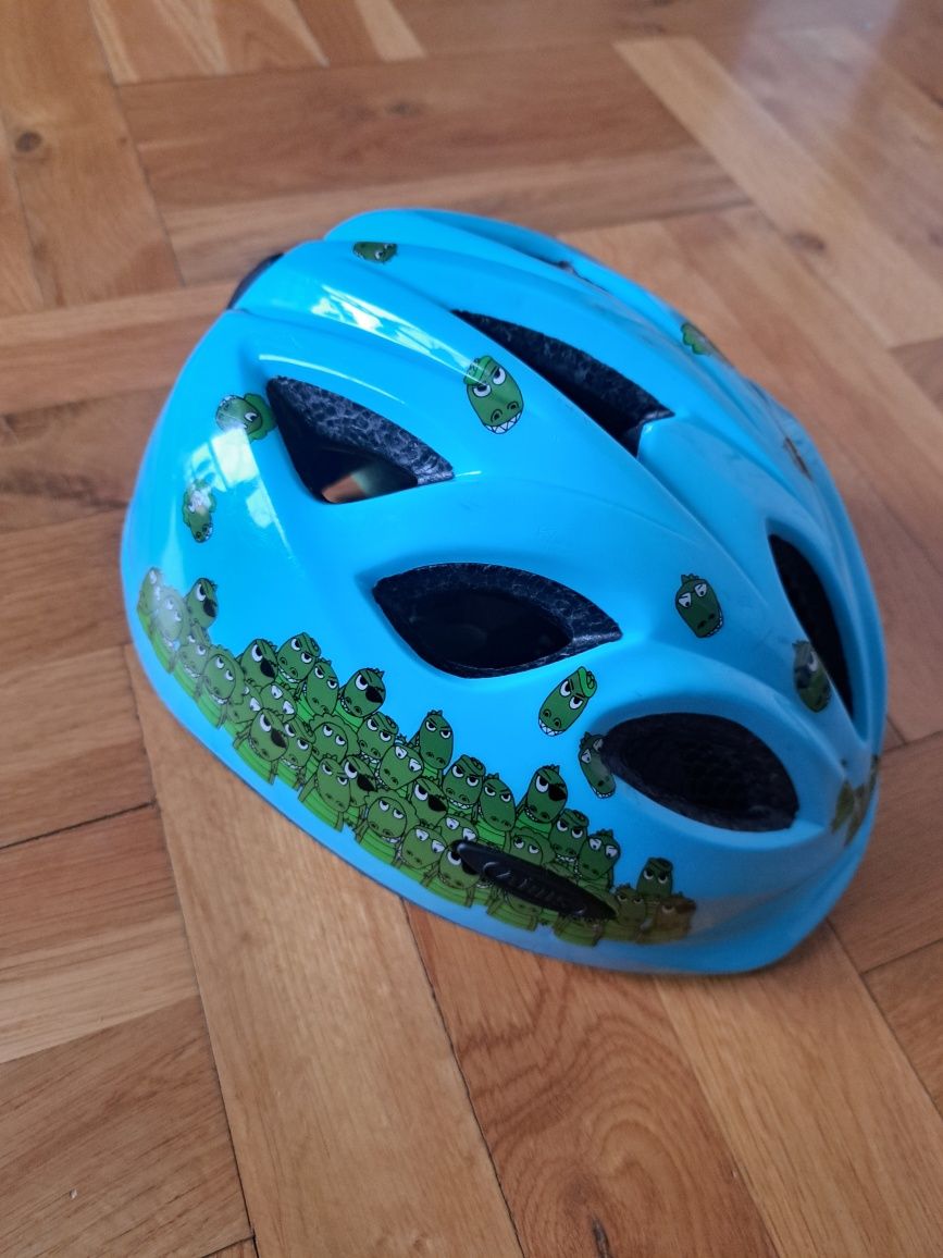 Abus Smiley, kask rowerowy dziecięcy, rozmiar 50-55 cm