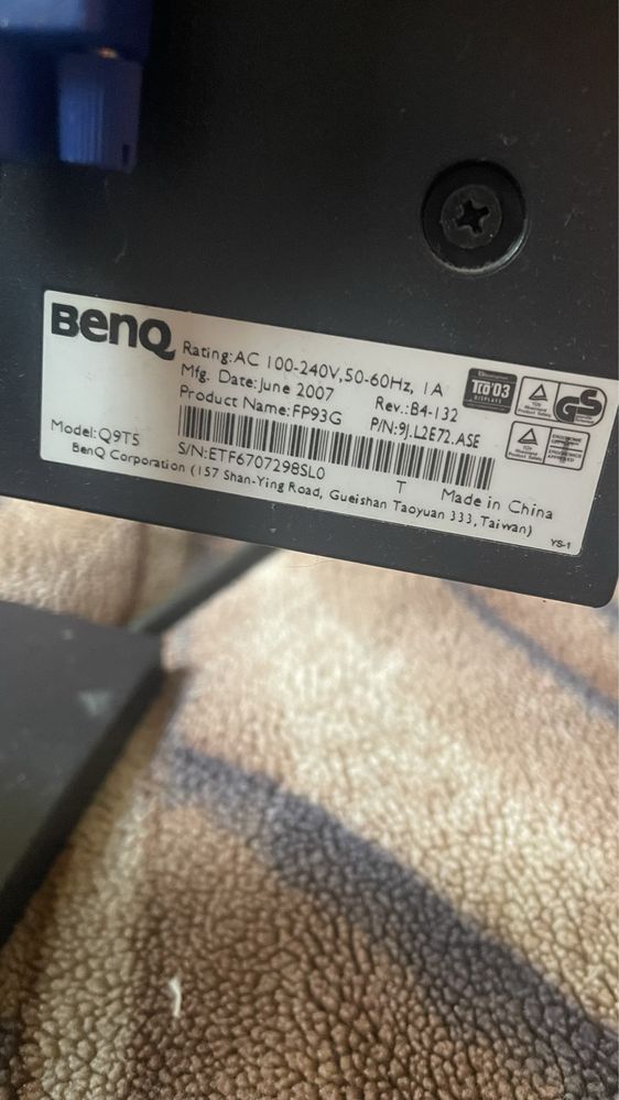 Монітор BenQ модель Q9TS