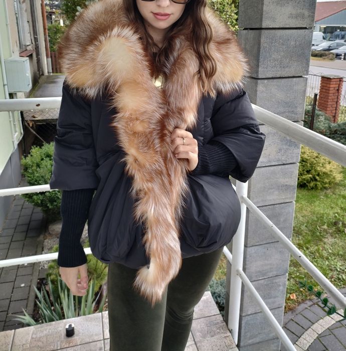 Kurtka jenot naturalna S