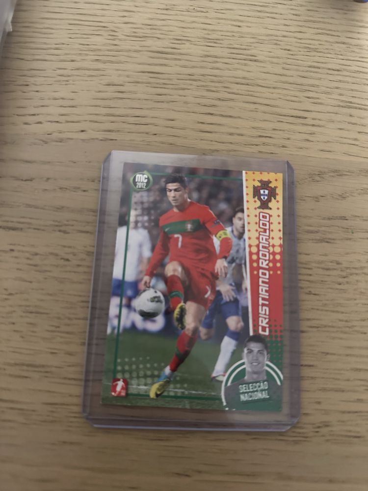 Carta Ronaldo mega  craques panini