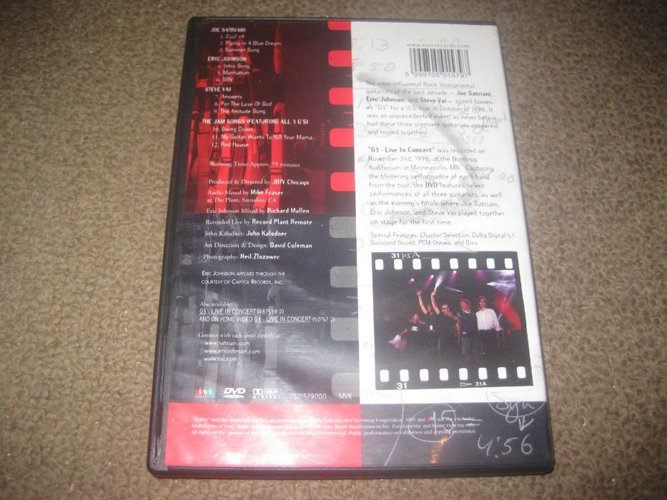 DVD dos G3 "G3: Live In Concert"