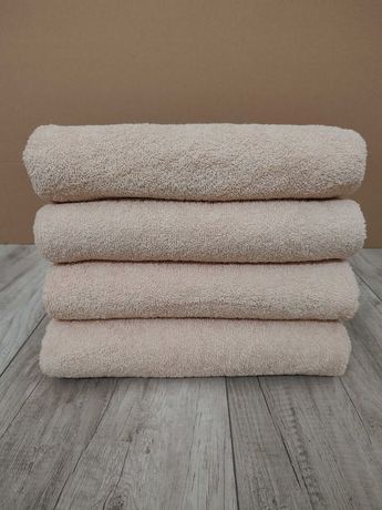 Ręcznik kąpielowy 70x140 bawełniany kremowy beżowy 500gm2