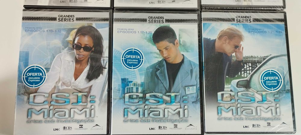 CSI Miami 1ª Temporada DVD Episódios 1-24