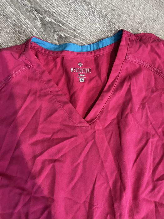 Bluzka bluza uniformix rozowa damska S