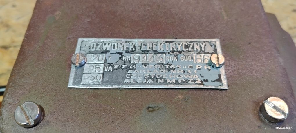 Dzwonki elektryczne, PRL