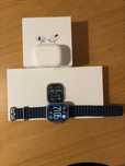 Apple Watch Ultra 2 cellular  , Airpods pro 1 oraz ipad mini 2