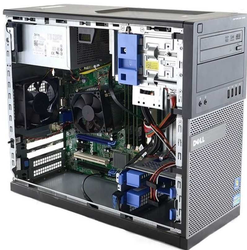 Komputer Dell 990 i5 3,4GHz 8 GB Ram Radeon 6670 1Gb WIN10Pro WiFi