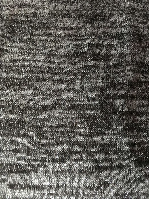 Nowy Sweter tunika bluzka Cubus 134-140 czarno-srebrny