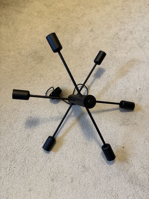 Lampa Industrialna czarna