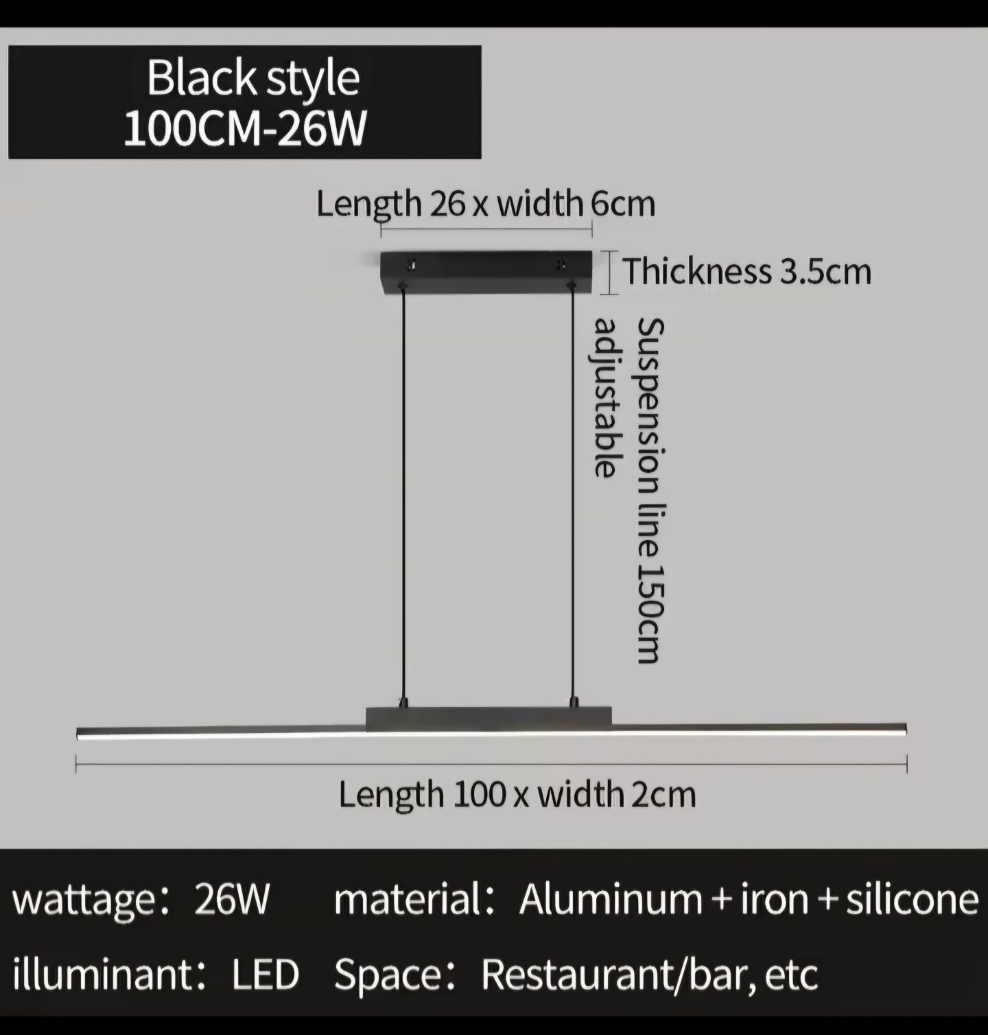 Lampa wisząca Led, 3 barwy światła + Gratisy za 70zl