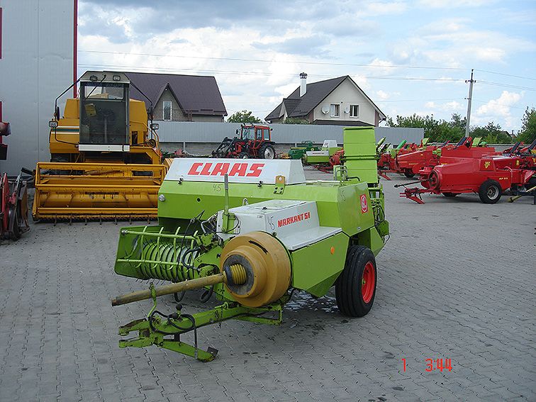 Пресс подборщик Claas Markant 51ТюкопресПрес підбирач-WelgerJohn deere