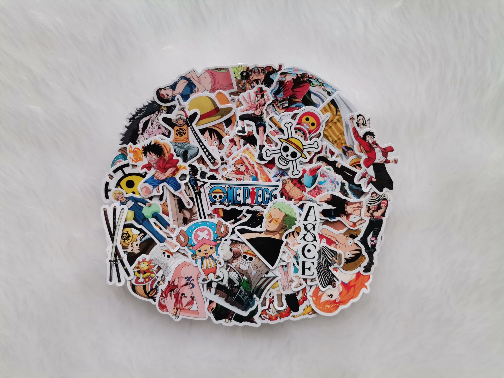 One Piece naklejki 50 sztuk anime manga cosplay