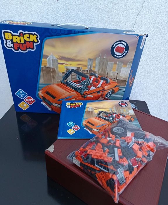 Lego brick & fun 3 em 1 NOVO