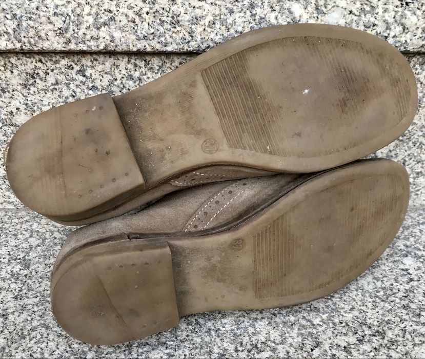 Sapatos rasos castanhos (Seaside, tamanho 37)