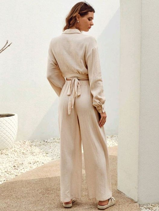 Komplet muślinowy damski r. 42 XL