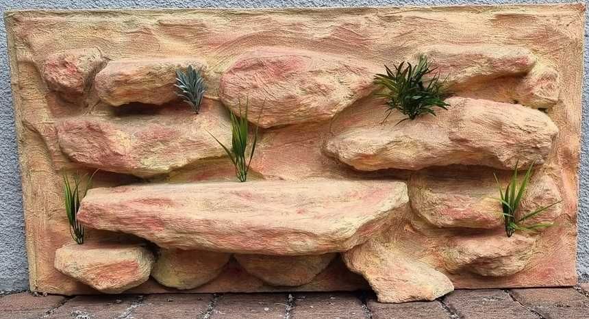 Tło strukturalne do terrarium  3D