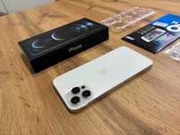 Iphone 12 Pro Max - Biały/Srebrny! Super Stan! Gwarancja! Bat 100%