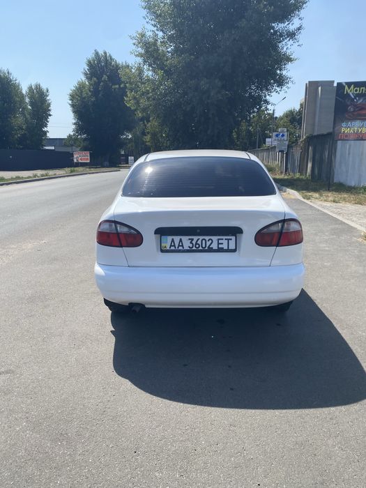 Daewoo lanos білий газ/бензин 1,5