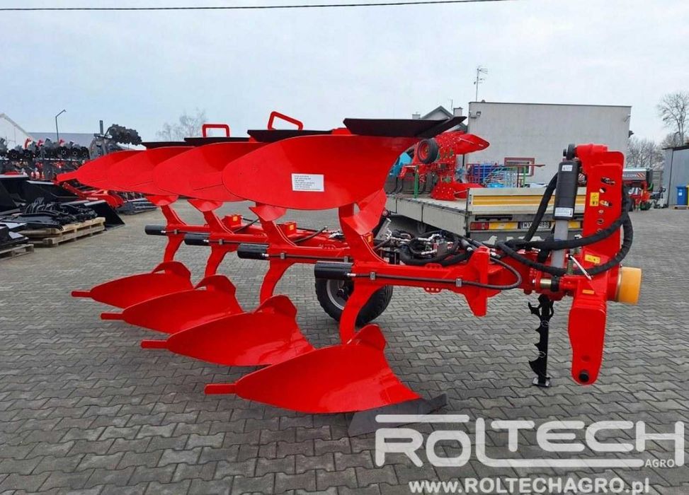 Pług Obrotowy Obracalny AKPIL KM180R 3 4 5 KM180HP Resor Hydraulika