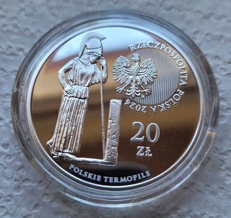 Kolekcjonerskie 20 zł 2024 r Polskie Termopile - Głogów