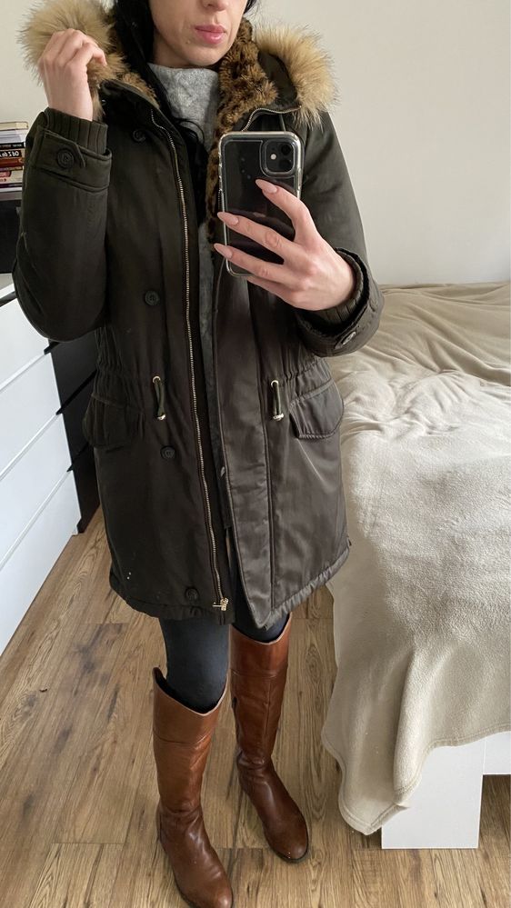 Kurtka parka Zara