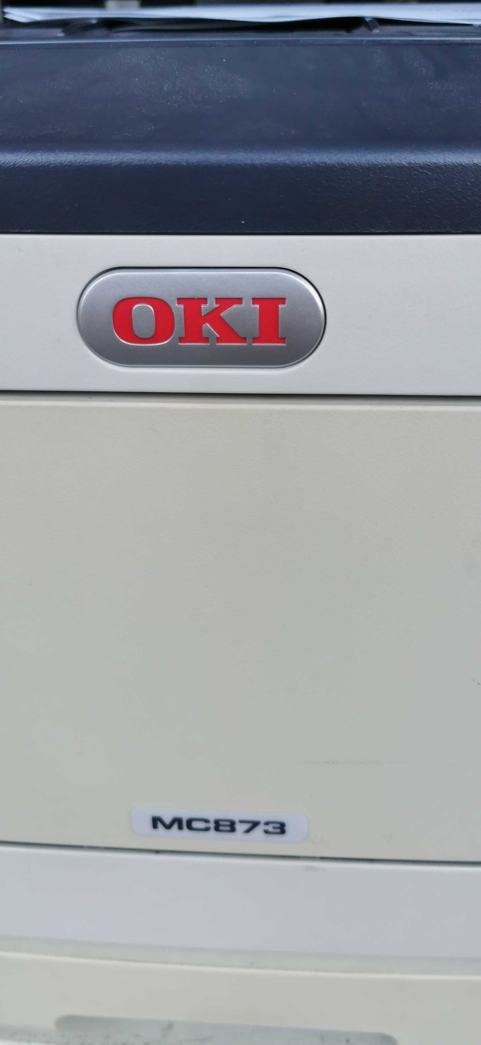 Drukarka wielofunkcyjna A3 OKI MC873 Laser kolor LAN ADF Czytaj opis