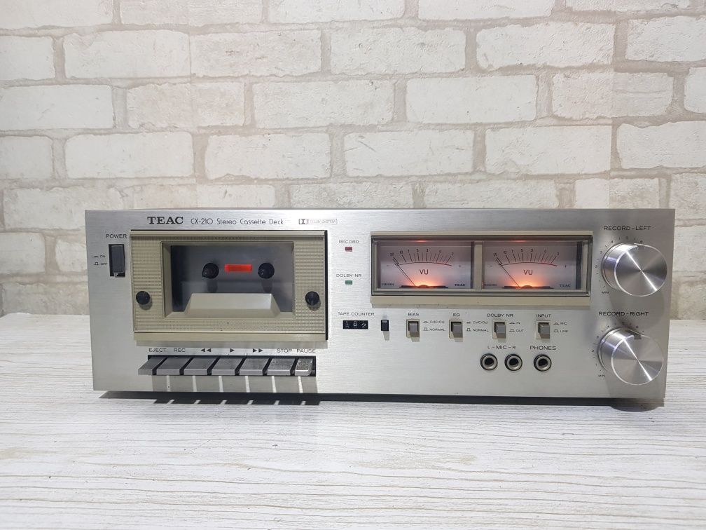 Стерео касетна дека/кассетная  TEAC CX-210 б/у з Німеччини