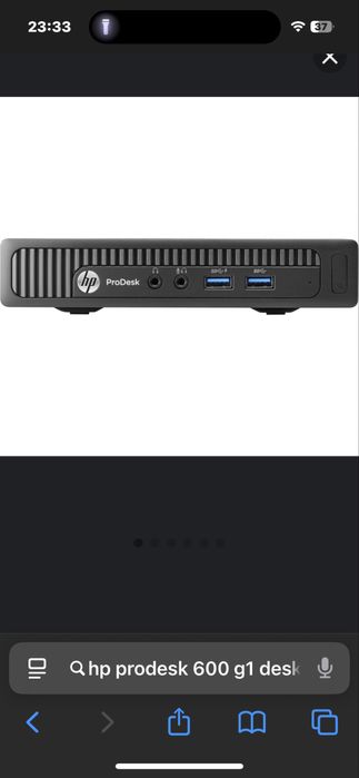 Mini PC Hp Prodesk 600 G1 i5 c/ monitor