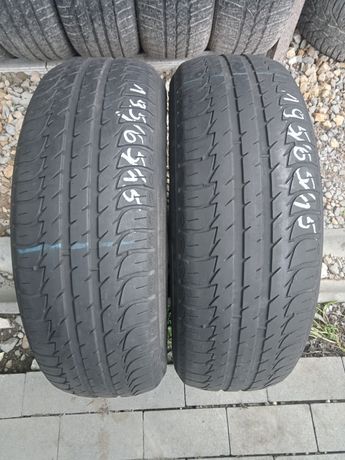 2x Opony Używane 195/65R15 Letnie Kleber