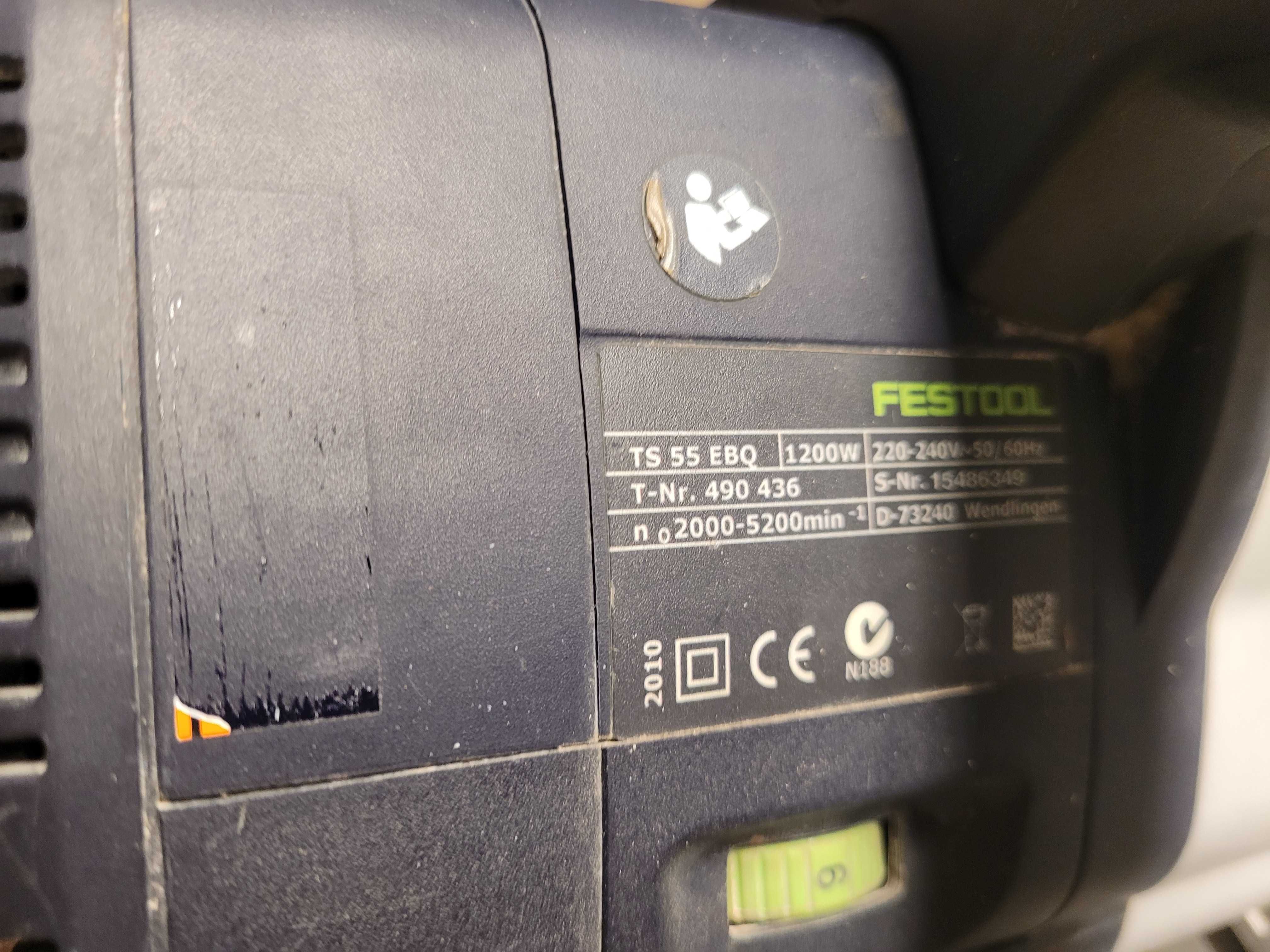 Piła zgłębiarka Festool TS 55 EBQ