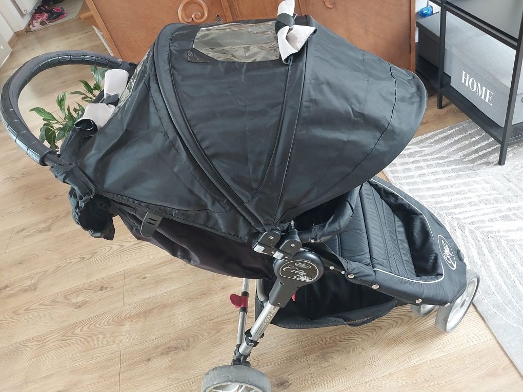 Wózek Baby Jogger City Mini spac+gond DUŻY ZESTAW