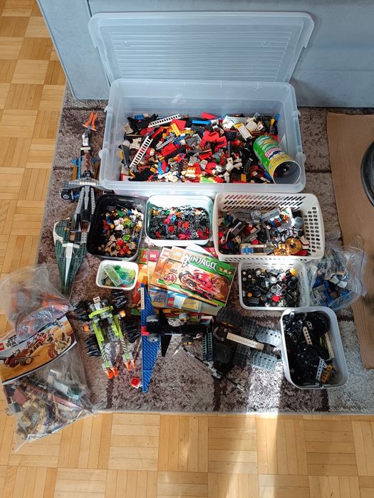 Klocki lego różne Mix