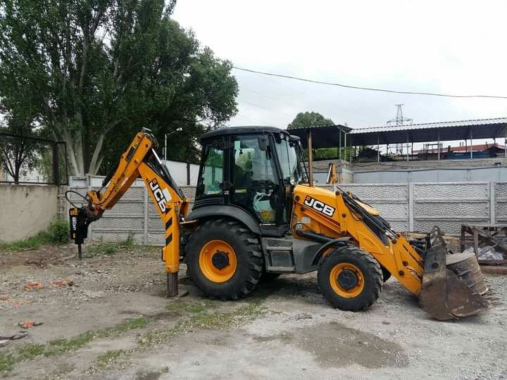 Услуги, аренда экскаватора. Гидромолот.