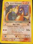 Carta Pokemon - Dark Charizard Team Rocket Set 2000 Rare Holo 4/82
