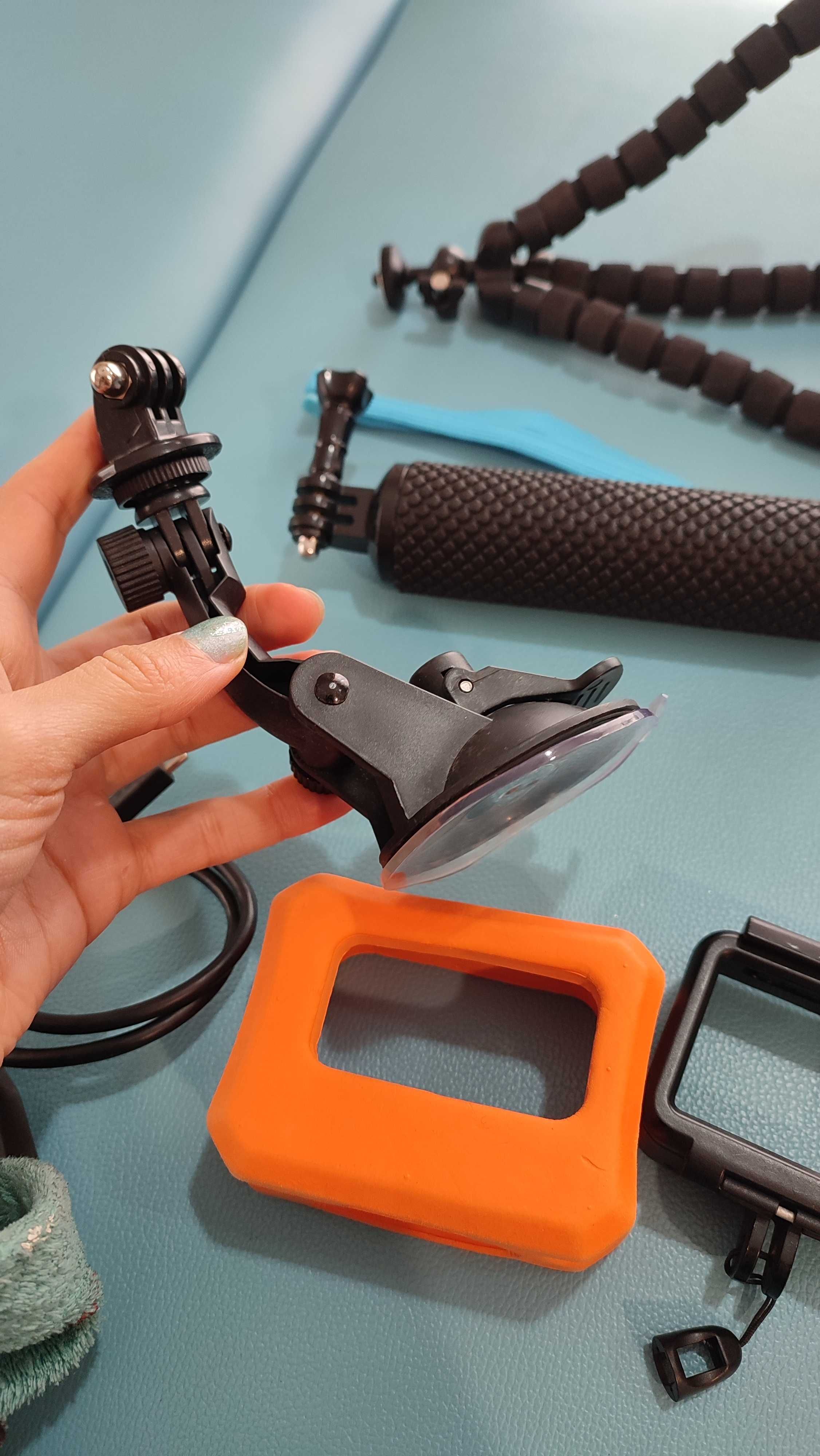 GoPro hero 7 black com acessórios
