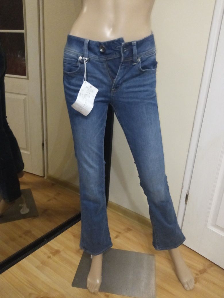 Spodnie jeansowe damskie g-star raw rozm XXS