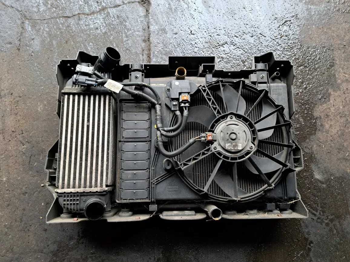 Komplet chłodnic Citroen c5 iii x7 2.0 HDI 163km euro5 pas przedni